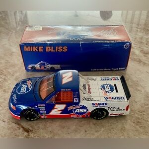 🟢 MIKE BLISS FORD DIECAST TRUCK BANK - BRAND NEW - 1 of 2500 🟢